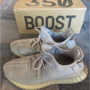 Yeezy Boost 350 Sesame USED Size 9 with Damaged Box